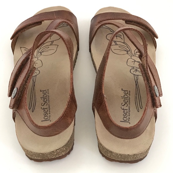 JOSEPH SEIBEL Tonga 25 Leather Comfort Sandal Women’s Size EU 39 US 8 8.5 - Picture 8 of 16